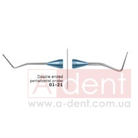 ���������� 01-21 ���������������� ����������� ���� � ��������� ������ (Verdent), Double ended periodontal probe - 1300.00 ���