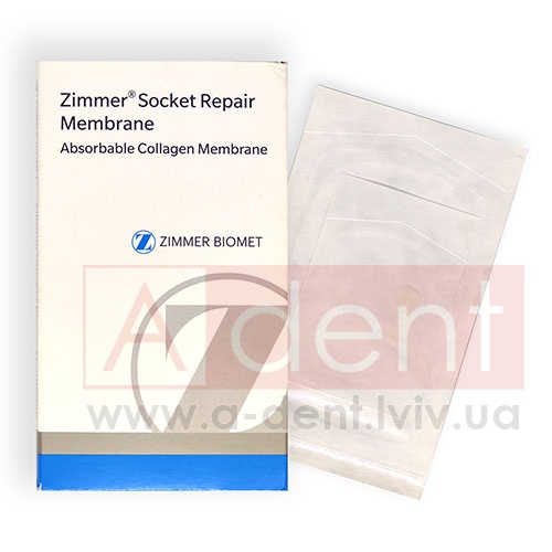 ������ Zimmer Socket Repair Membrane 10 x 20 mm (Zimmer Biomet Dental), � 0154, Absorbable Collagen Membrane - 6107.40 ���