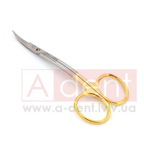 ������ (UNICORN Medical Instruments), � 3525/TC (11.5CM), La Grange Double-Curved Gold Scissors (Tungsten Carbide Inserts), S-������ 115mm - 2025.00 ���